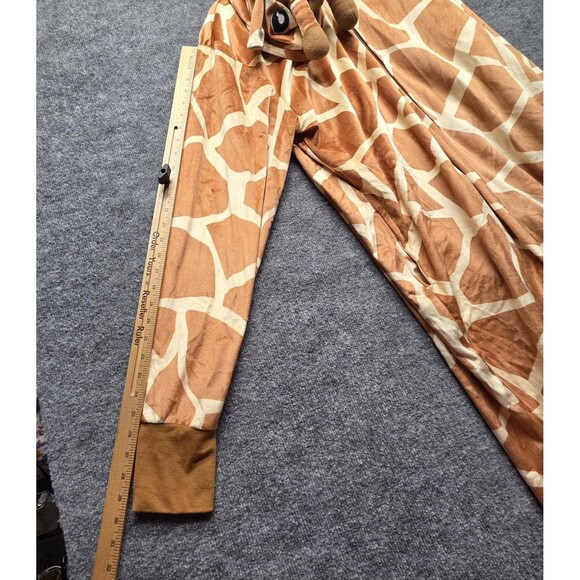 Spirit Giraffe Costume One Piece Adult XL Hood Tail Pockets Halloween One-piece - Picture 7 of 11